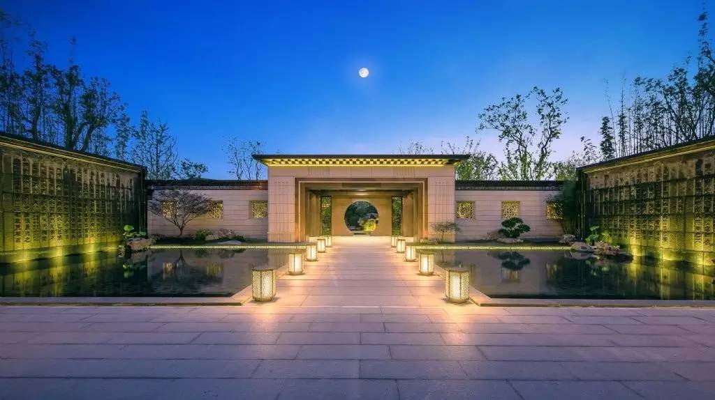 100個(gè)新中式入口，中國新中式建筑的精髓