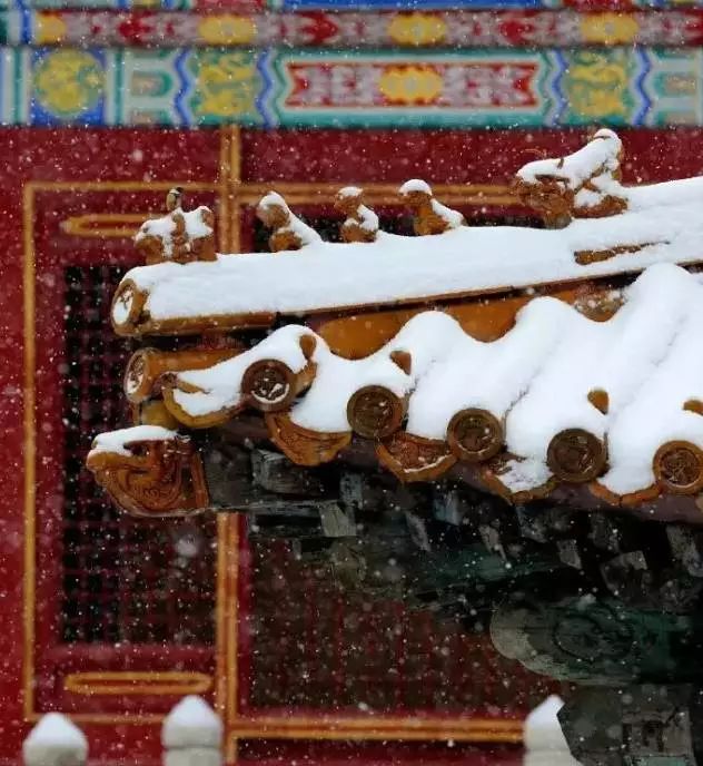 最美中國古建筑：紫禁城下雪了！