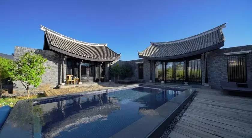 新中式建筑，悅榕莊中式酒店