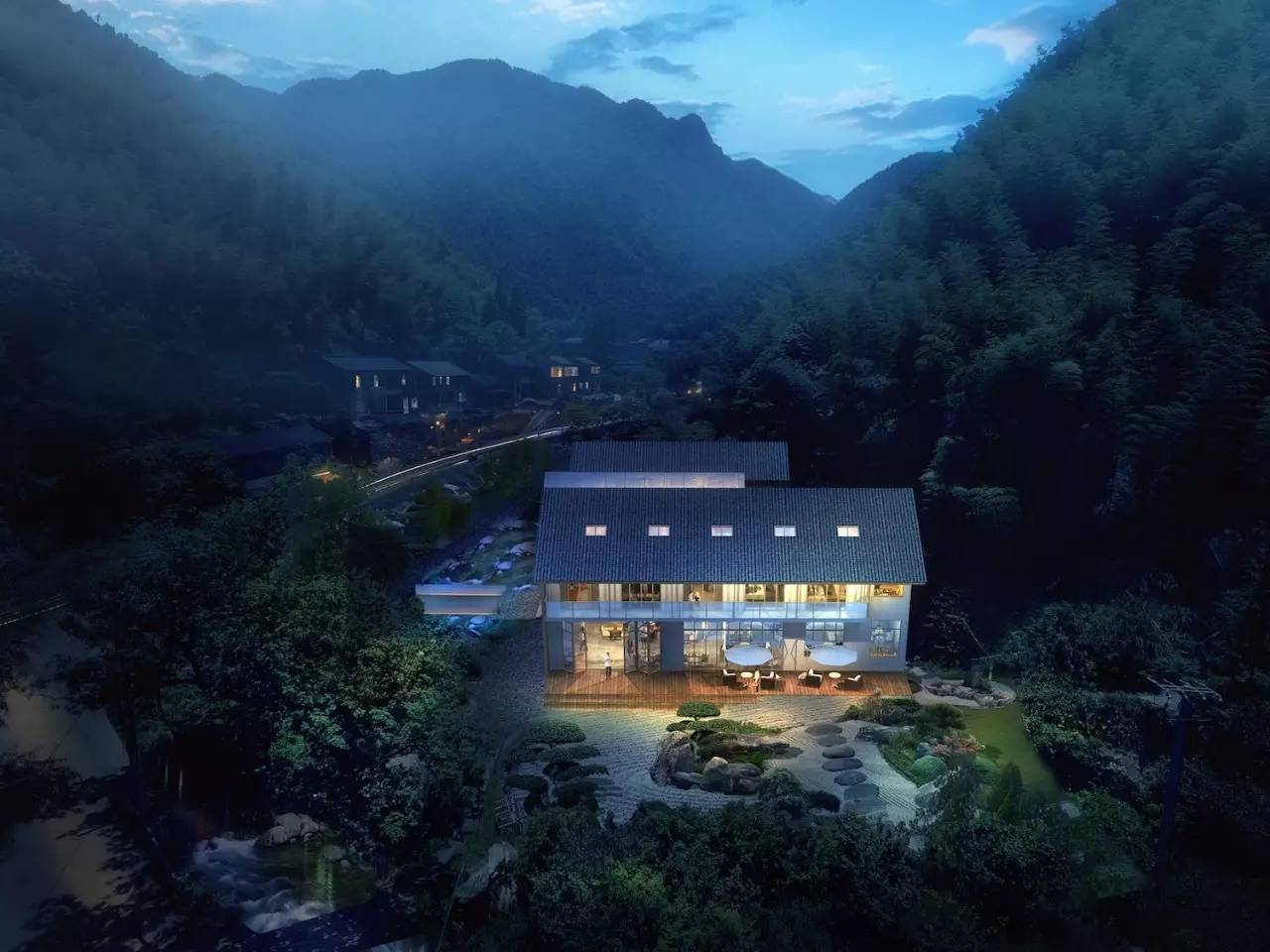 上虞陳溪鄉(xiāng)雪花谷民宿，在山谷里與自然相伴