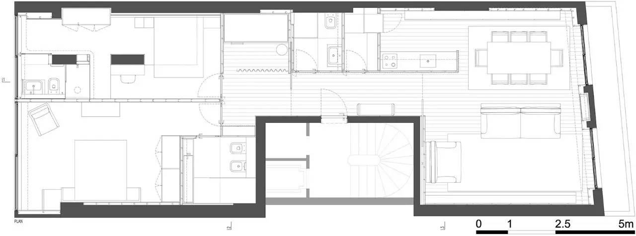 極簡原木海邊度假小屋，中式裝修設計