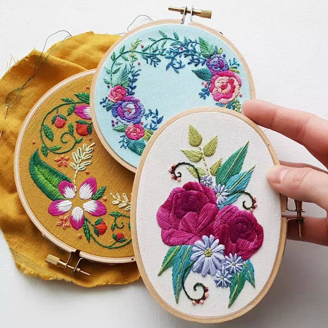 唯美手工刺繡藝術(shù)：用針線填滿你的生活吧!