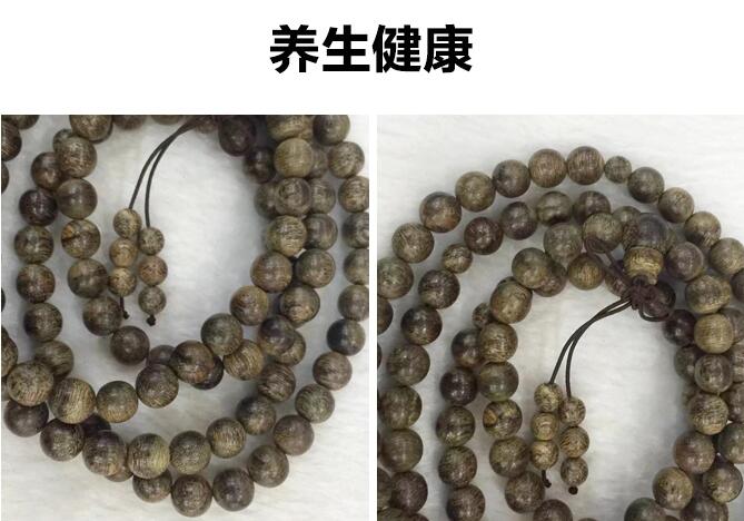 沉香手串，沉水級(jí)老料沉香佛珠手串