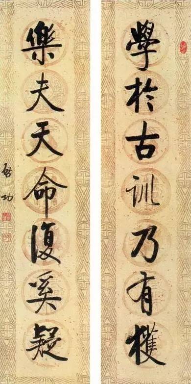 20幅養(yǎng)神書(shū)法對(duì)聯(lián)，字字暖心窩！