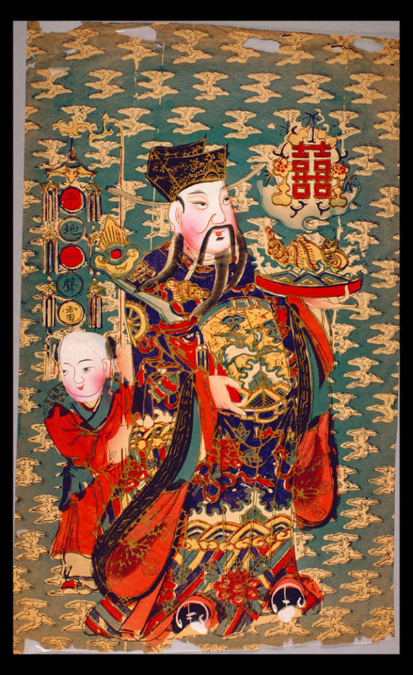 中國風(fēng)傳統(tǒng)精美色彩艷麗的年畫（二）