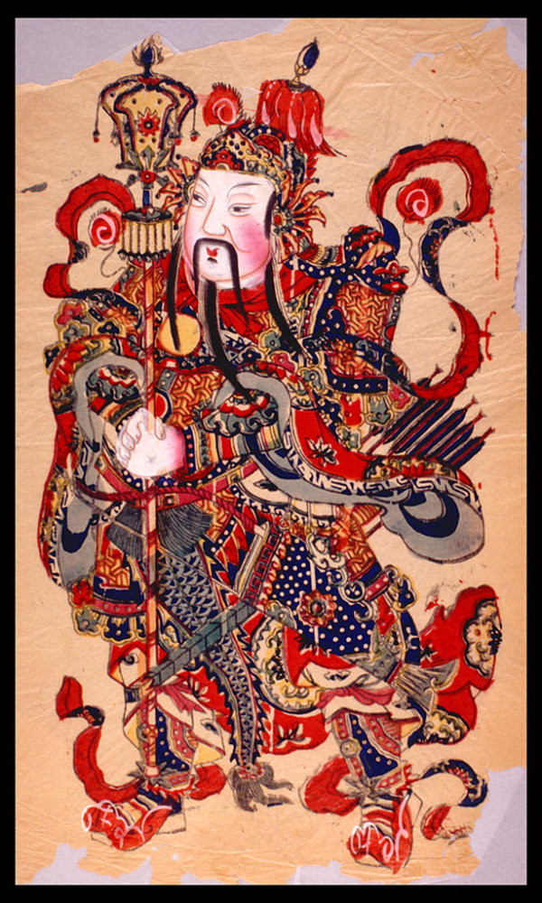 中國風(fēng)傳統(tǒng)精美色彩艷麗的年畫（二）