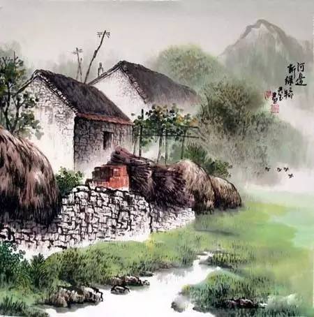 中國(guó)水墨畫(huà)：唯美詩(shī)意國(guó)畫(huà)山水