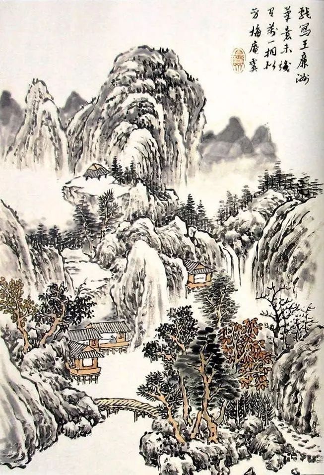 《芥子園畫譜》山水集合，精選賞析！