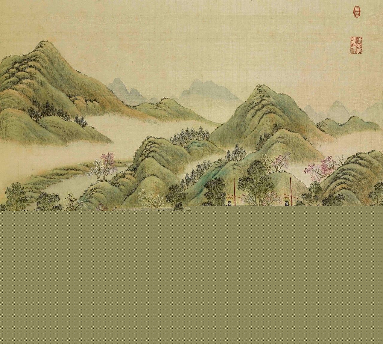 國畫：傾世絕美圓明園比你想像的更美《一》