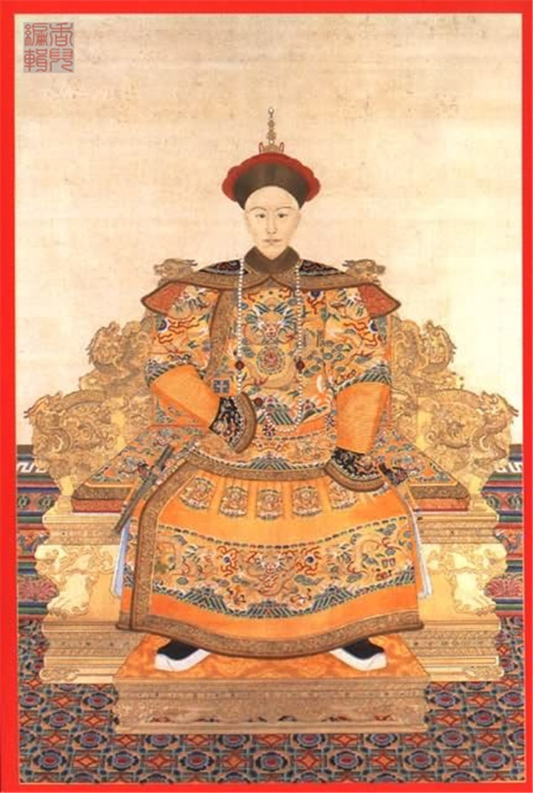 清代12位皇帝的畫(huà)像欣賞