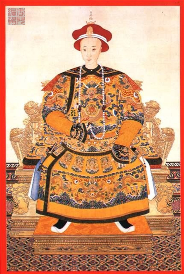 清代12位皇帝的畫(huà)像欣賞