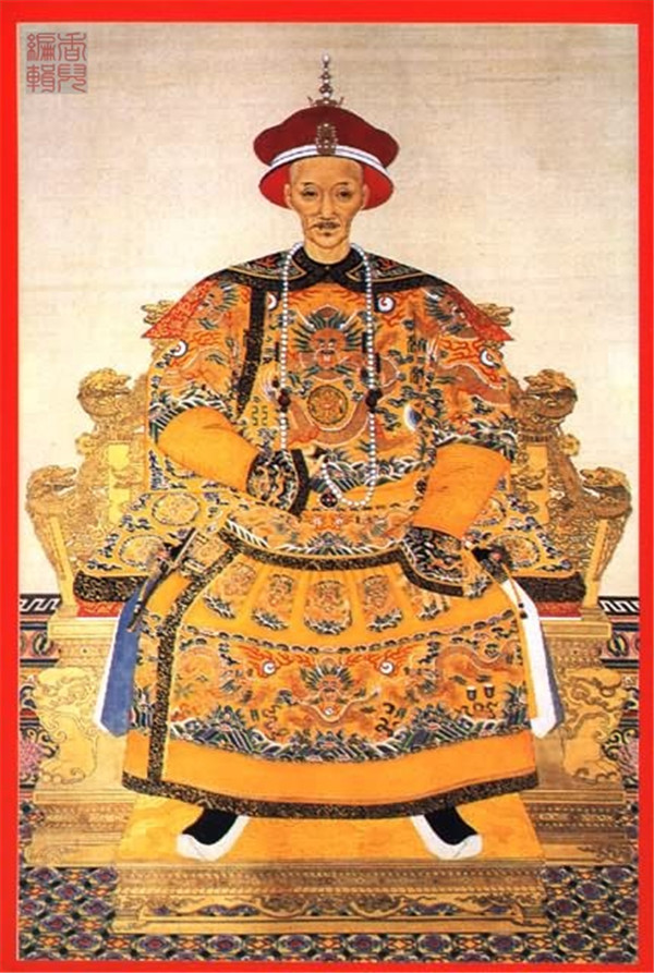 清代12位皇帝的畫(huà)像欣賞
