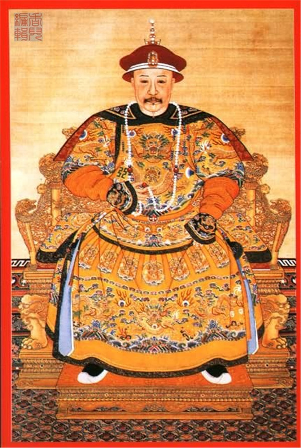 清代12位皇帝的畫(huà)像欣賞