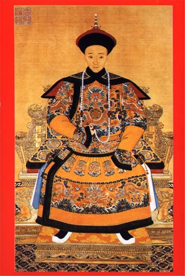 清代12位皇帝的畫(huà)像欣賞