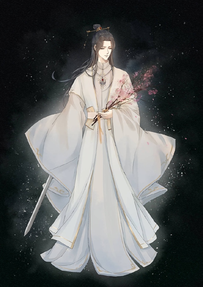 《天官賜福》古風圖集(23張），花城好帥呀！