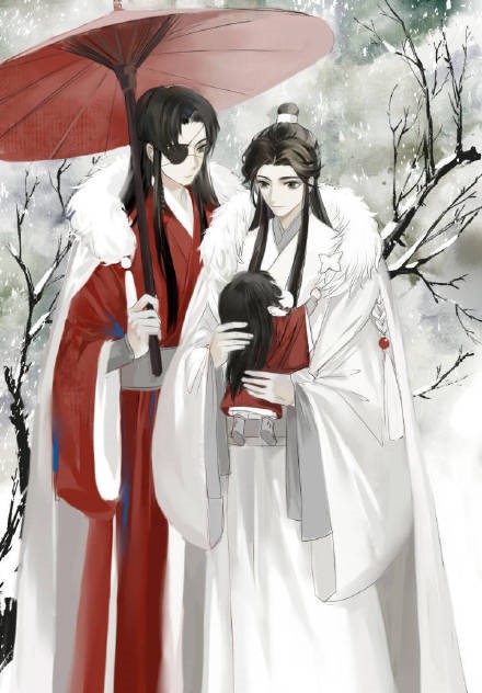 《天官賜福》古風圖集(23張），花城好帥呀！