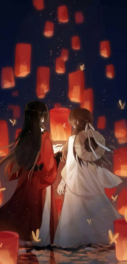 《天官賜福》古風圖集(23張），花城好帥呀！