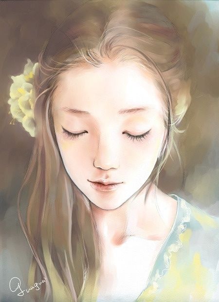 萌插畫：做一個(gè)堅(jiān)強(qiáng)的女子