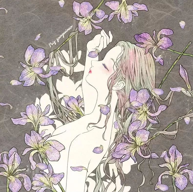 好美的水彩插畫，夢幻奇妙的插畫設計