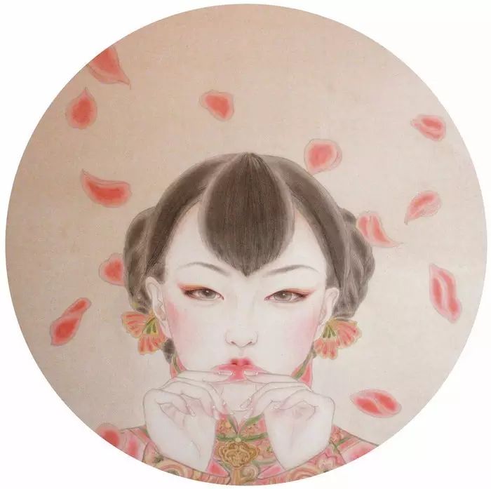 古風(fēng)詩意手繪插畫：一場(chǎng)風(fēng)花雪月任飄搖美！