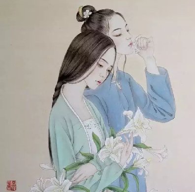 古風(fēng)詩意手繪插畫：一場風(fēng)花雪月任飄搖美！