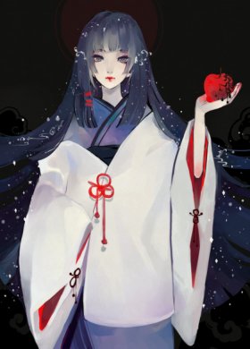 精美古風(fēng)服飾插畫，中國(guó)風(fēng)手繪插畫