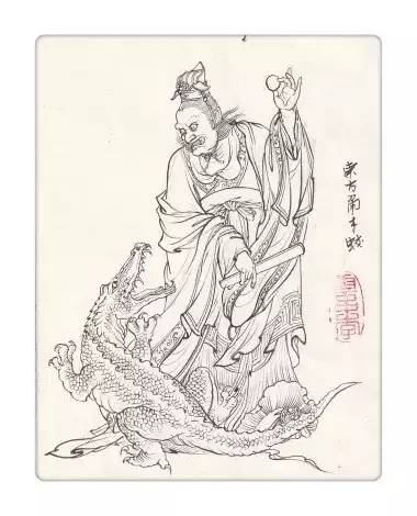 致敬經(jīng)典《西游記》，傳統(tǒng)文化手繪插畫