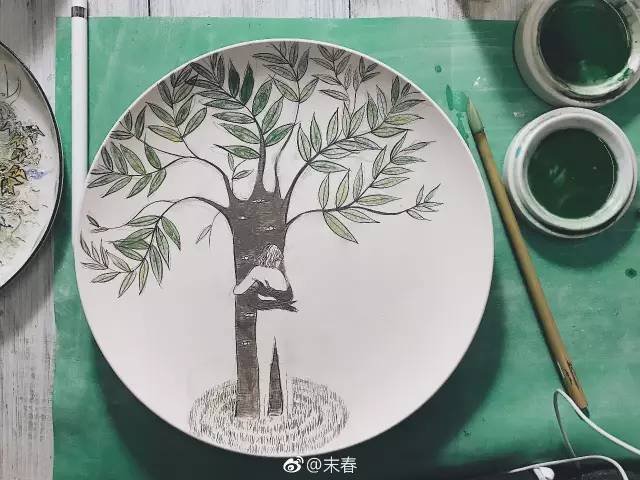 獨特中國美，最美插畫，膚如凝脂珠圓玉潤民國